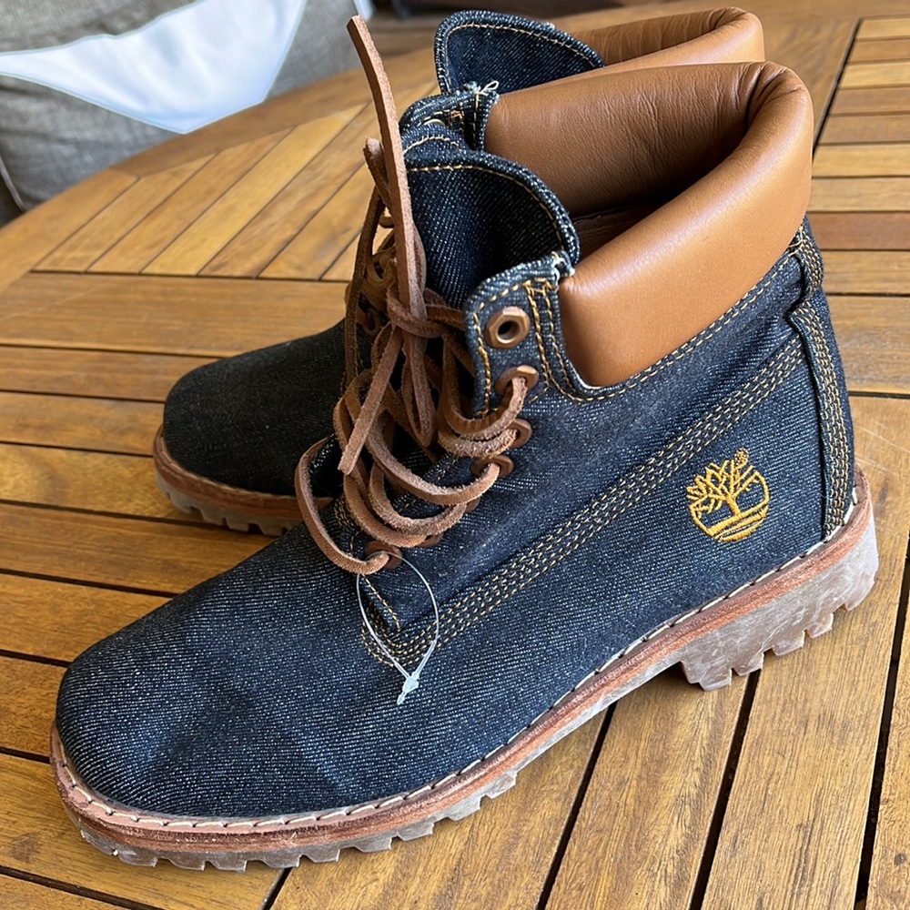 Timberland Classic Denim Premium Boots - Picture 8 of 14
